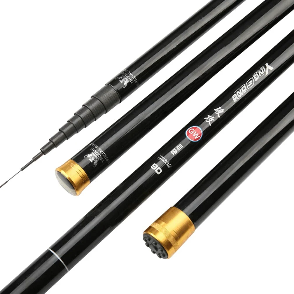 Carbon 8 m 9 m 10 m 11 m 12 m 13 m Power Hand Pole Rod ultra duro Super ligero telescópico varilla stick reemplazo 06.05 (tamaño: 12 m)