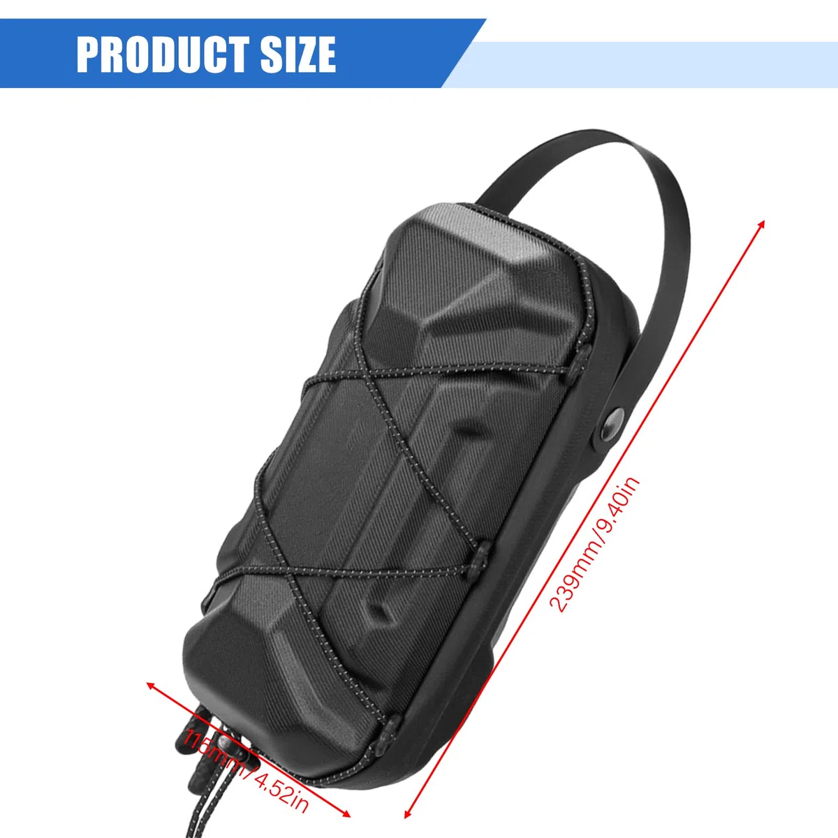 GOMETY E Bolsa de Scooter Eléctrico Impermeable para Patinete Eléctrico con Cordones Multicolor para Xiaomi Mijia Sedway Ninebot