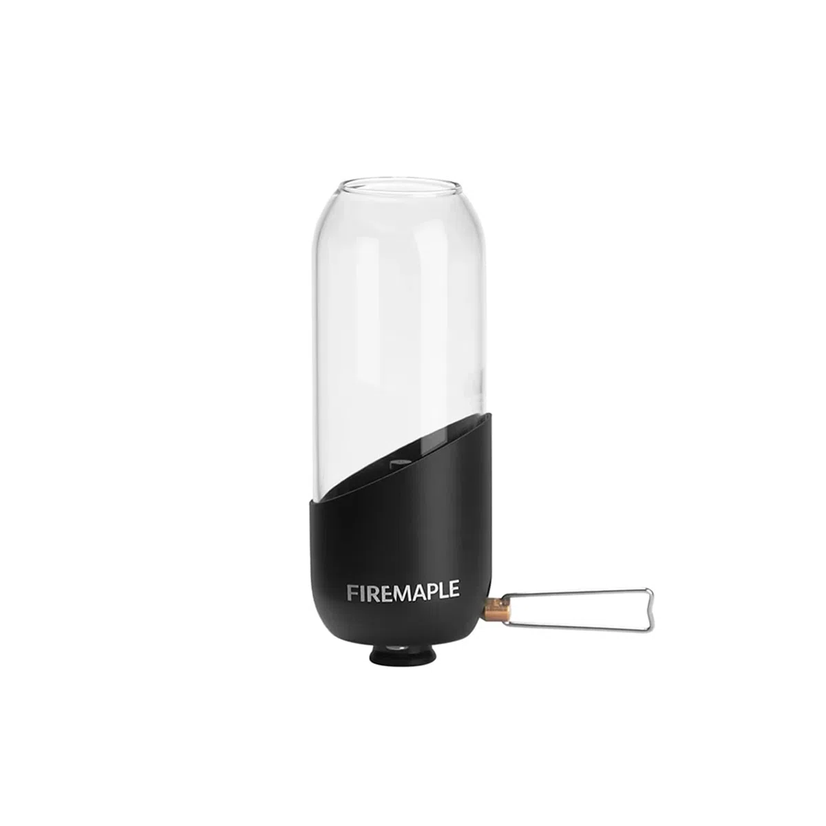 Fire-Maple Linterna Portátil de Gas para Camping Acero y Aluminio Combustible de Propano Isobutano Iluminación Ajustable y Lámpara de Camping Equipo Esencial de Camping de Emergencia (Negro)