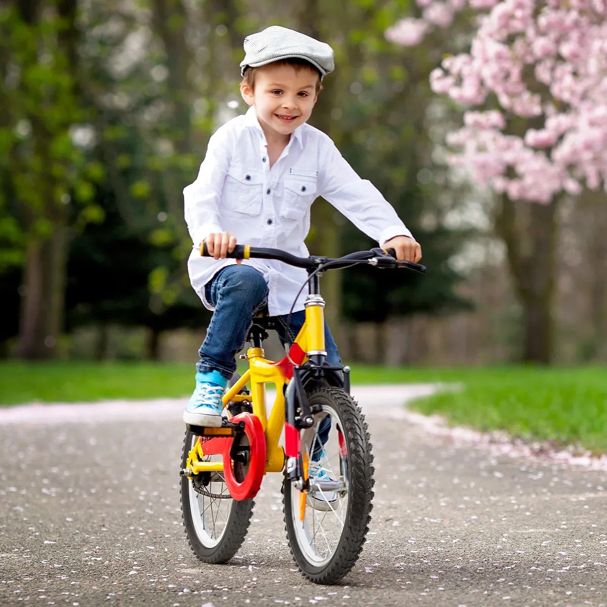 YUNSCM 2-PCS 16 Pulgada Bicicleta Cubierta 16x1.75/47-305 Compatible with Montaña Bicicleta 16x1.75 Enfant Bike Cubierta(Y-521)