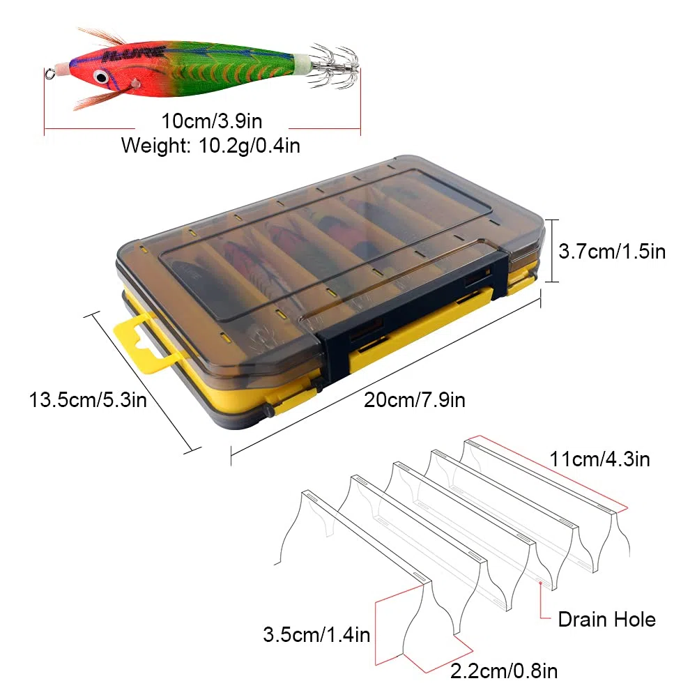 Lixada Señuelo de Pesca Colorido,Cebo Duro de Imitación Luminosa para Camarones,Señuelo para Gambas con Plantillas de Calamar