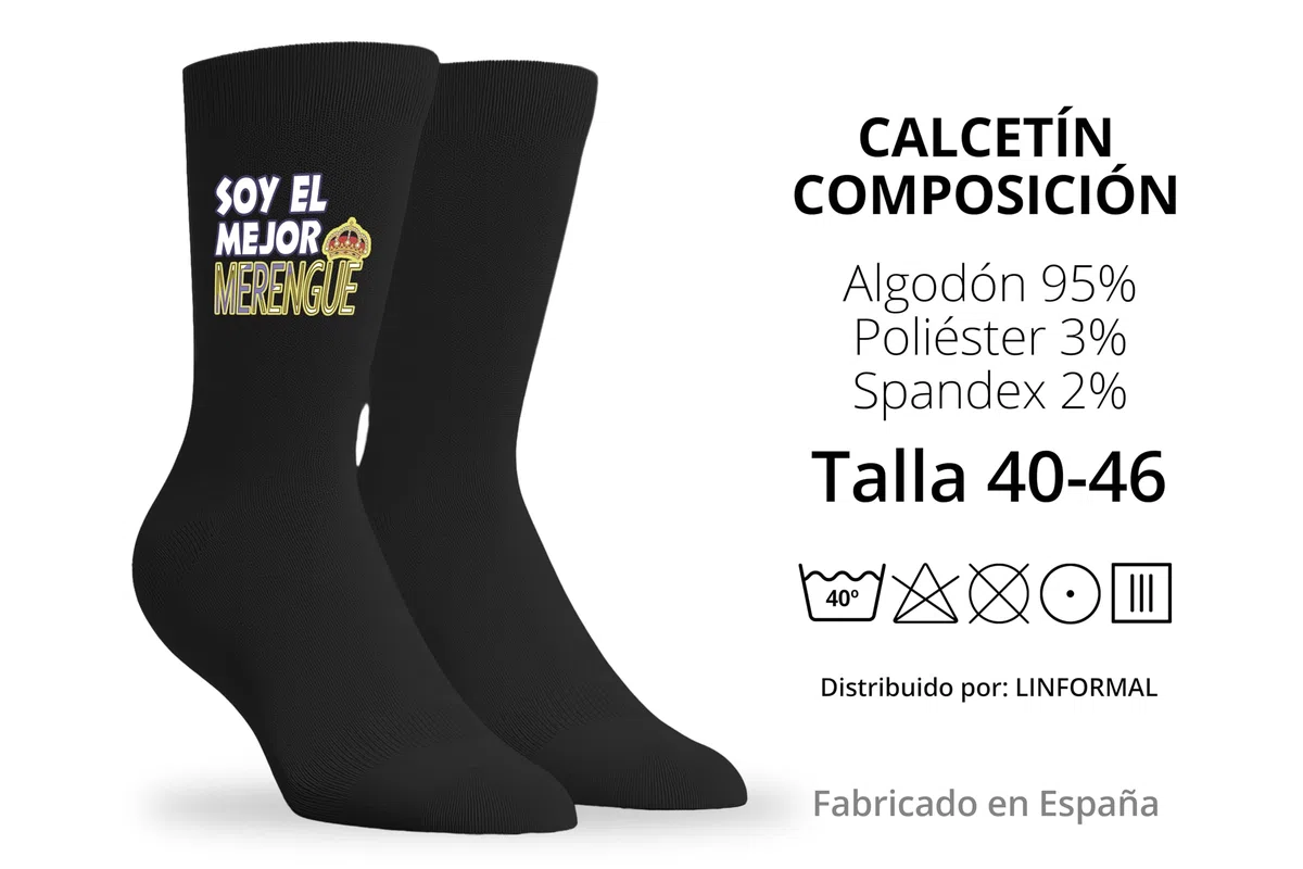 LINFORMAL PACK REGALO FUTBOL MADRID | TAZA FUTBOL MADRID | CALCETIN FUTBOL MERENGUE | PACK REGALO MADRID (PACK MERENGUE)