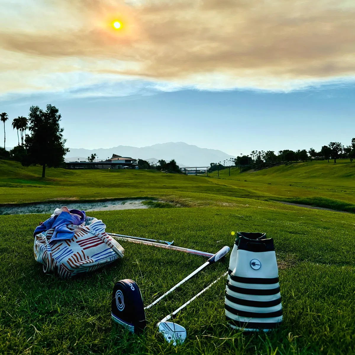 PINKTEE - Bolsa de piel para pelotas de golf, diseño de cintura con marcador magnético extraíble, Black, 5.1L x 5.1W x 8.5H inches, Bolsa para objetos de valor de golf
