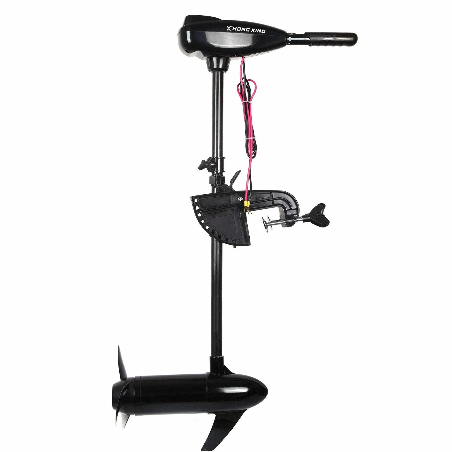 Motor eléctrico fueraborda, 800 W, 12 V, motor fueraborda, motor fueraborda, 80 LBS de alto rendimiento, motor de barco para barcos, botes inflables