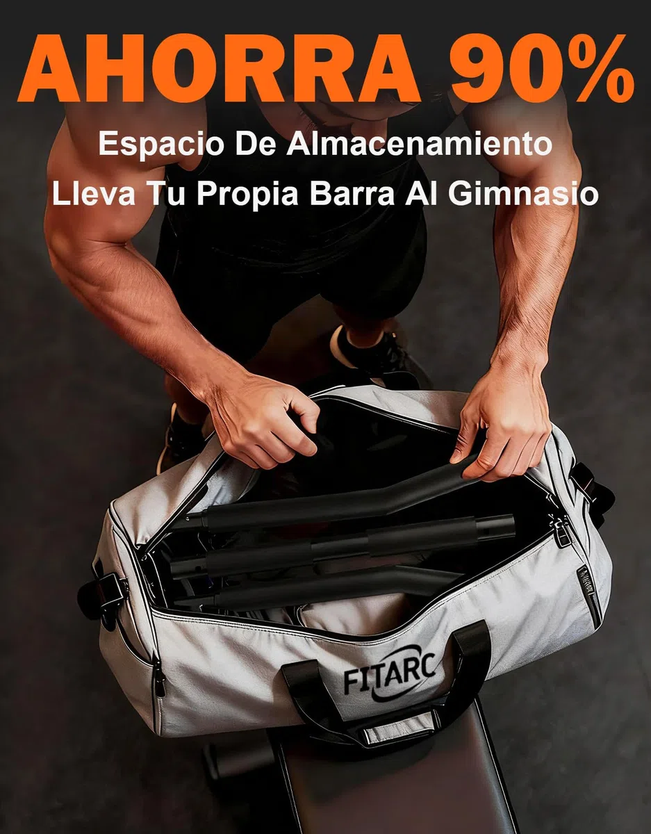 Fitarc Barra Lat Pulldown 102 cm, agarre antideslizante de longitud completa, barra de jalón para máquina de poleas, admite agarre estrecho y ancho