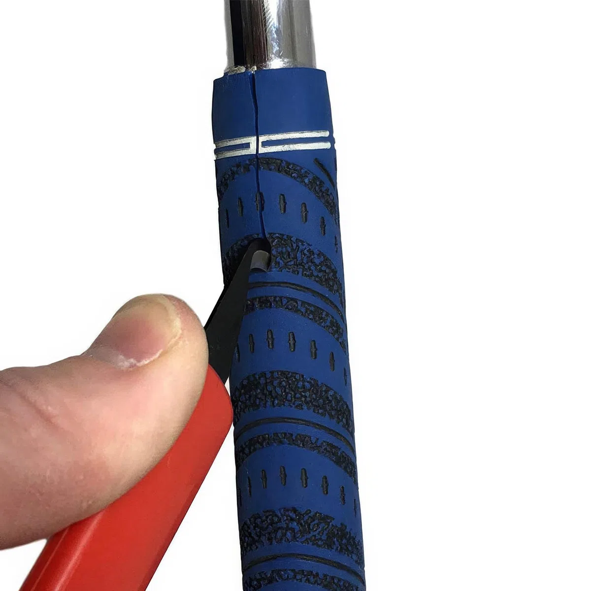 LGEGE Kits de herramientas para quitar empuñaduras de golf, pelacables de cinta de agarre de golf con cuchillo de gancho de extracción de agarre de palo de golf, kit de reparación para volver a rasgar