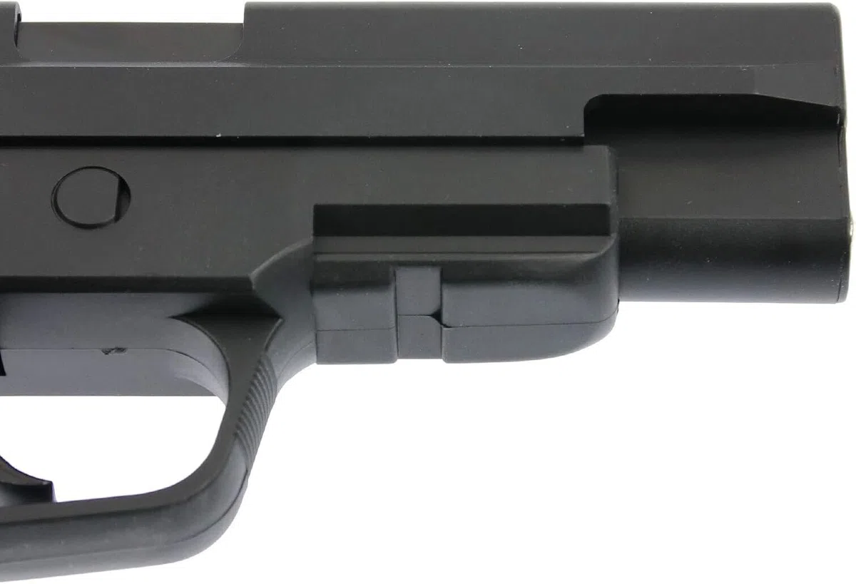 HFC 116N Negra (Muelle) | Pistola de Airsoft Calibre 6mm + maletín + munición Bolas PVC