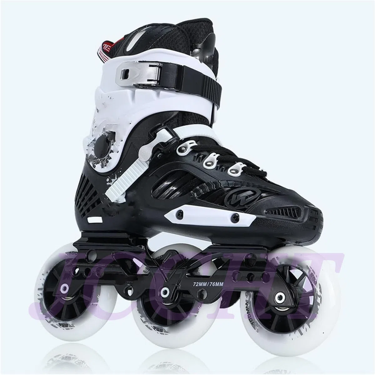 Ruedas de Patines en línea 85A con rodamiento ABEC-7 de 72 mm, 76 mm y 80 mm para Hockey sobre Patines. Ruedas de Repuesto para Patinaje.