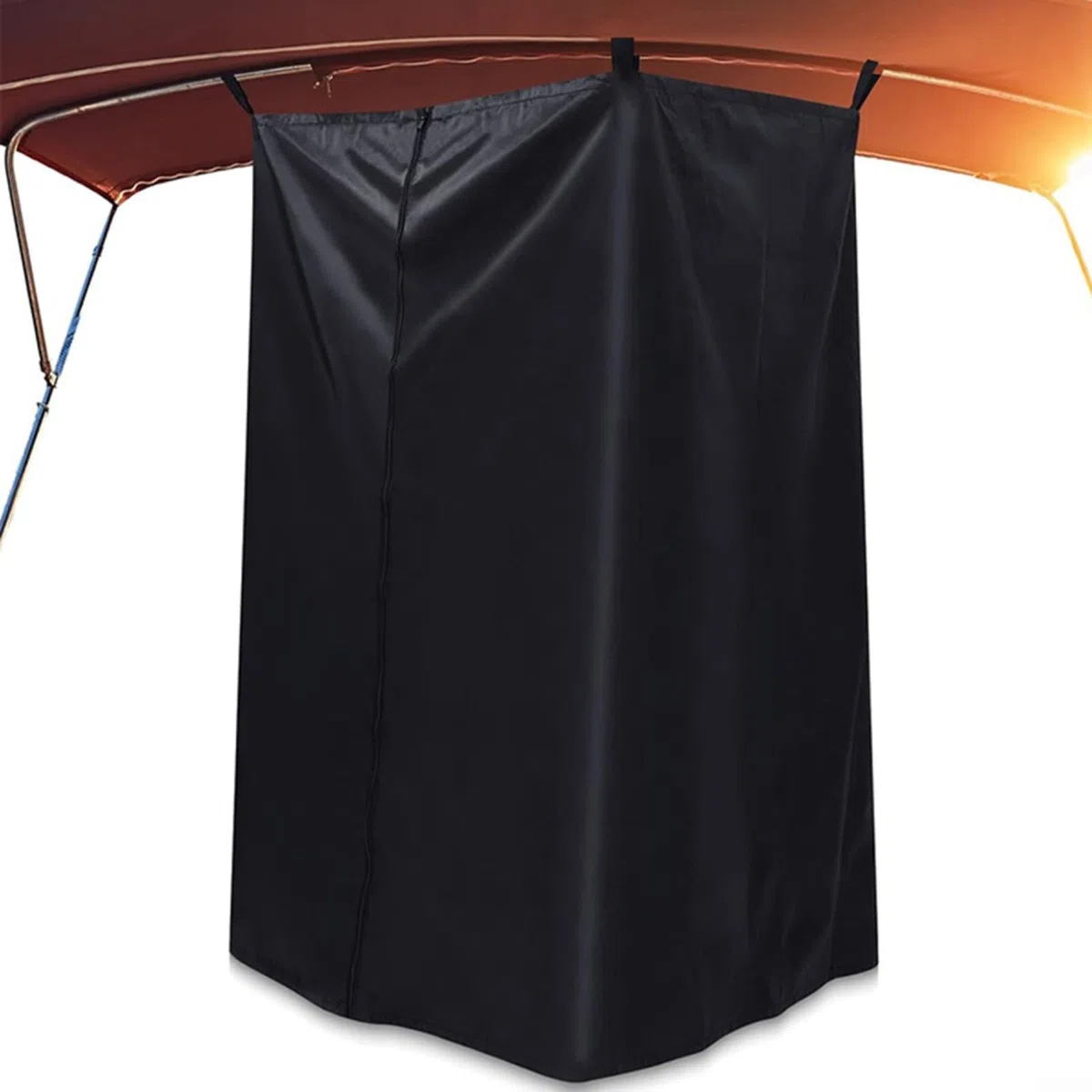 Tienda de campaña de privacidad al aire libre, cortina portátil para vestuario para yates, barcos, camping, playa, ducha, vestidor, tela Oxford 420D, fácil instalación, 76 x 68 x 182 cm