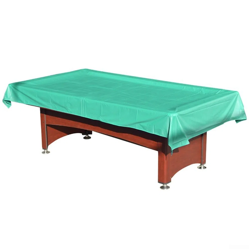 Cubierta de mesa de billar al aire libre con características impermeables para todas las estaciones (276 x 169 cm, verde)