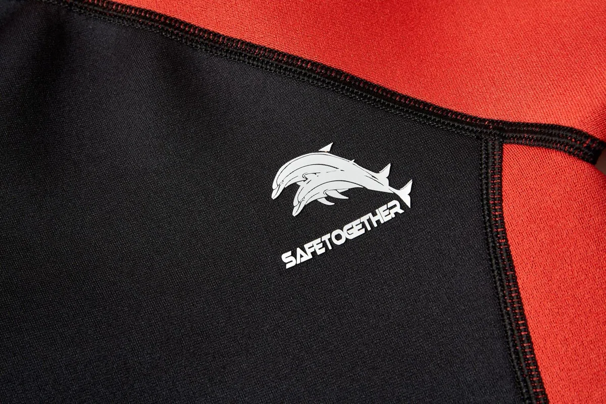 Chaqueta de neopreno para hombres y mujeres, 2 mm de neopreno con cremallera frontal de manga larga, para surf, natación, buceo, trajes mojados