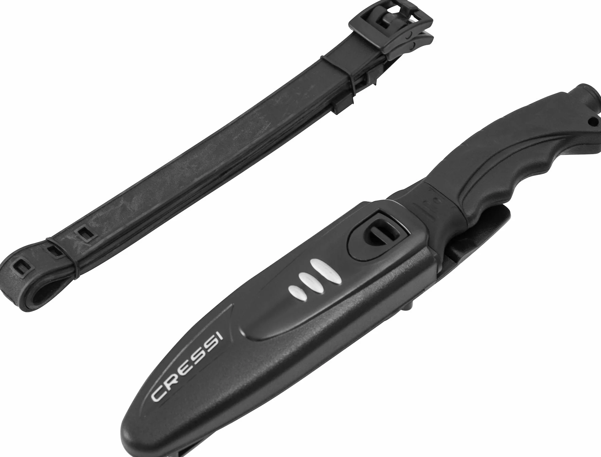 Cressi Borg Knife Cuchillo de Buceo Unisex Adulto Hoja 26.5 cm