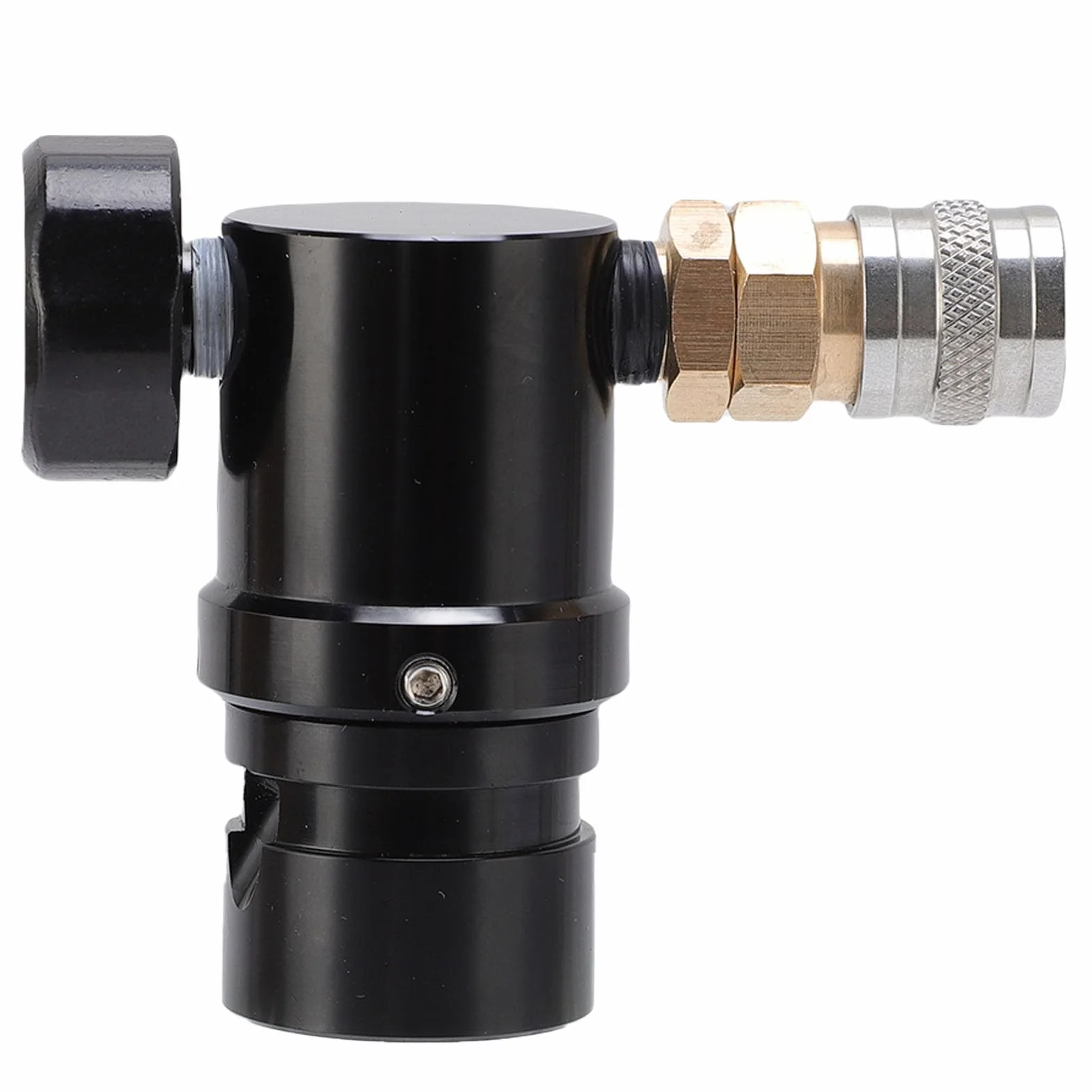 TOPINCN Mini Regulador de CO2, Regulador de Presión Refrescante de Baja Presión con Hilo G1/2-14, Ajustable de 20 PSI a 200psi