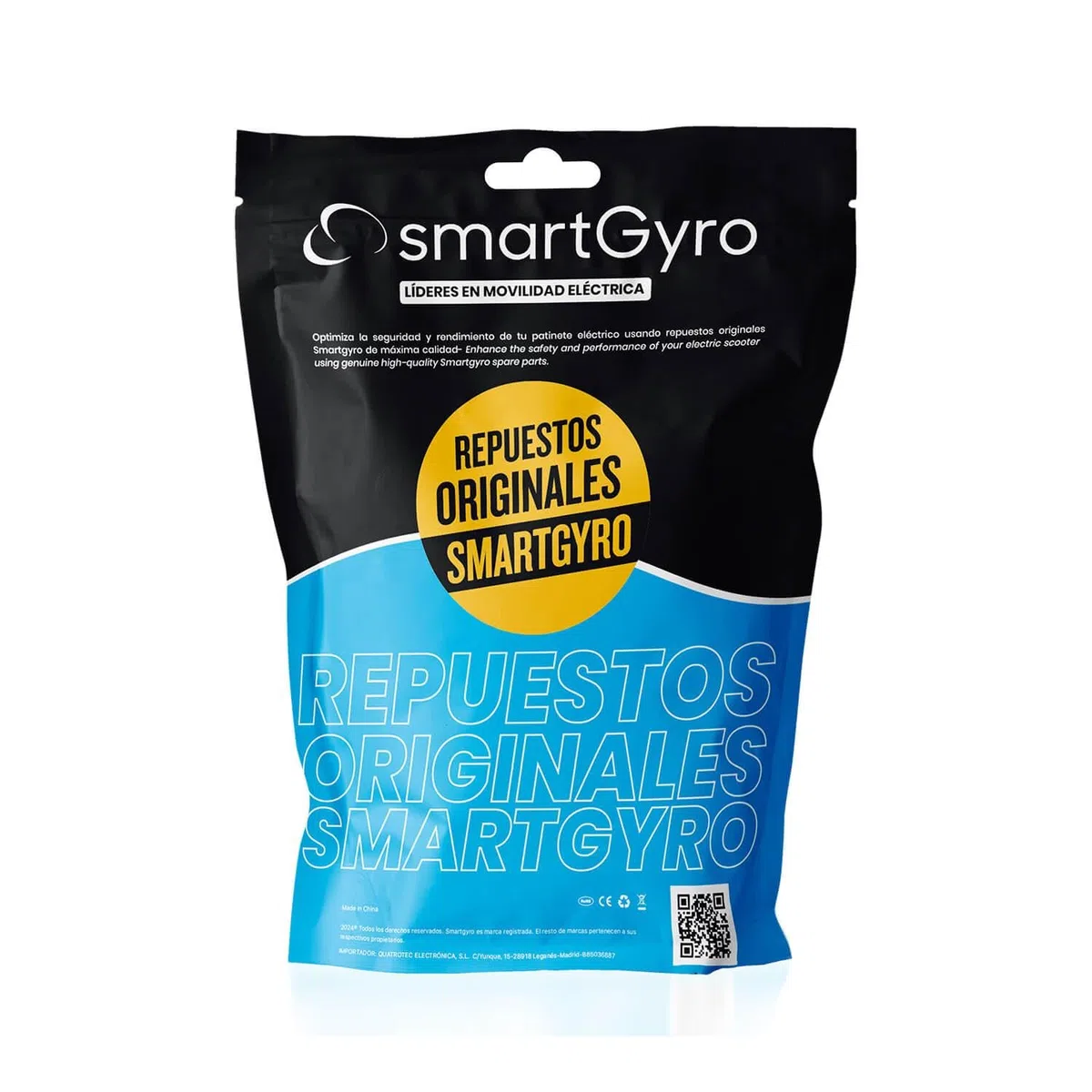 SMARTGYRO Repuesto Original - Guardabarros Trasero con Luz para los Patines Speedway y Rockway Certificados