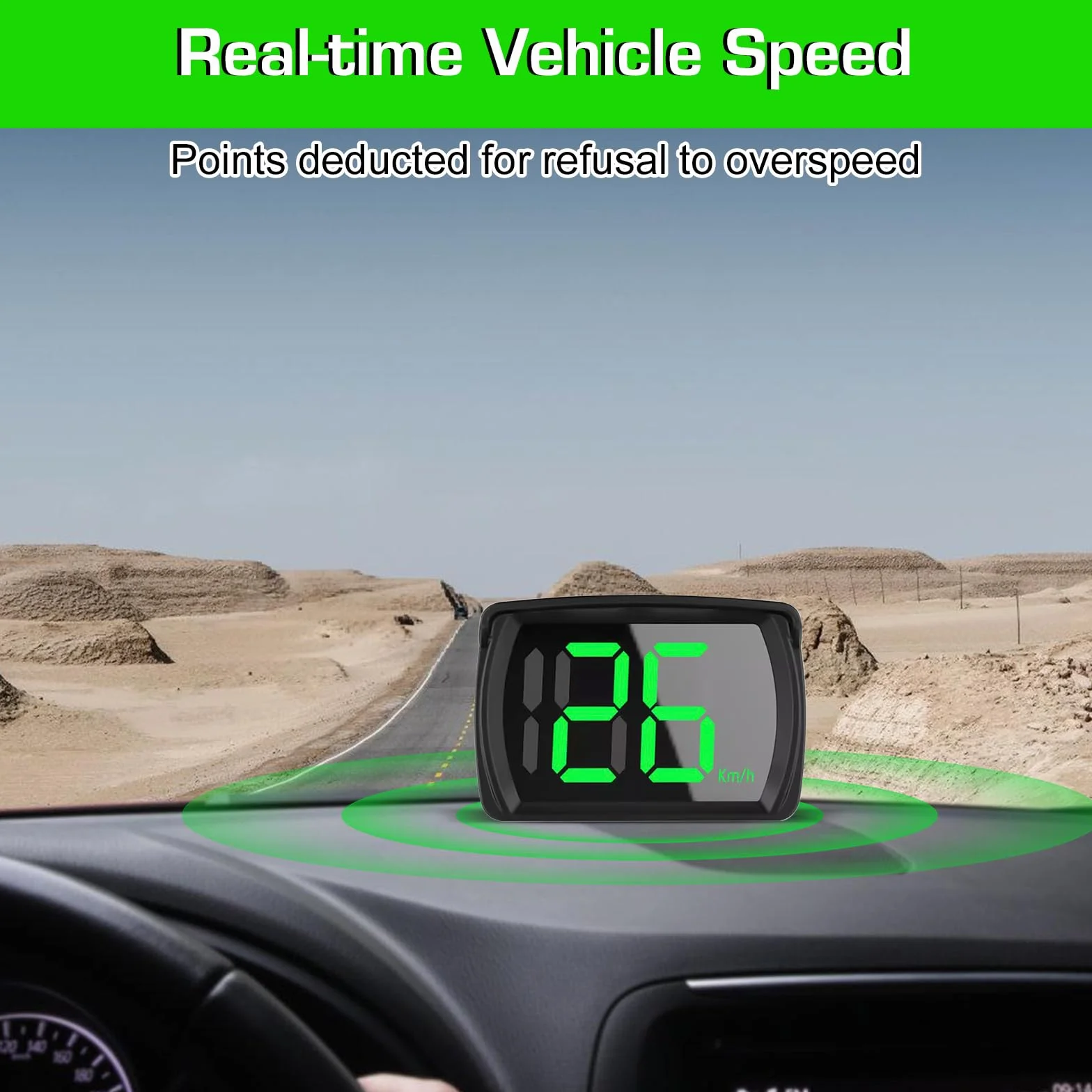 Heads up Display para Coches: Nizirioo Universal Velocimetro Coche con GPS + Beidou Dual-Chip, Velocímetro Digital GPS con Pantalla LED de Fuente Grande, HUD, para Bicicleta, Motocicleta, Coche