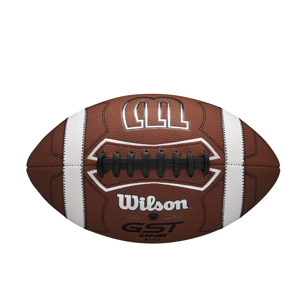Wilson GST SpeedSkin One - Balón de fútbol, Color marrón, tamaño Oficial