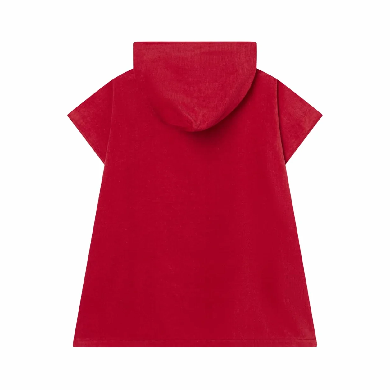 AC Milan Poncho para niño, 60 x 120 cm, 100% algodón, producto oficial, rojo, 60