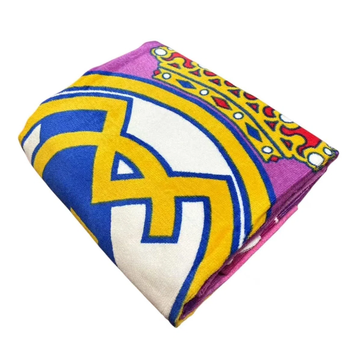 Toalla Regalos Fútbol Madrid, Productos Exclusivos para Fans del Madrid, Regalos Ideales para Aficionados del Fútbol, Accesorios, (Model 10)