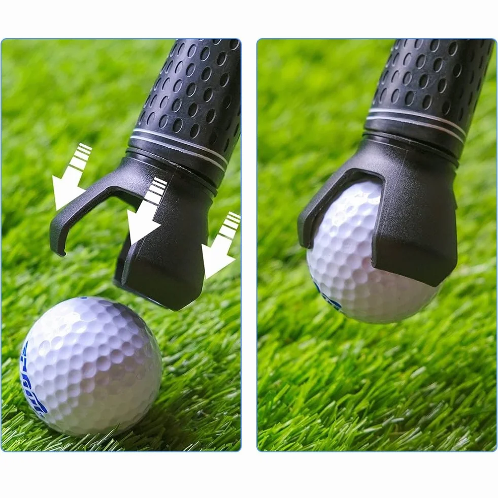 Joyzan Herramienta de Accesorios Golf Putter Garra Recuperador Pelota, Recogedor Pelotas Golf Ball Retriever Recuperación Ventosa Succión Pelota Ayudas Entrenamiento Recoge Bolas Recogida Recoger 3pcs