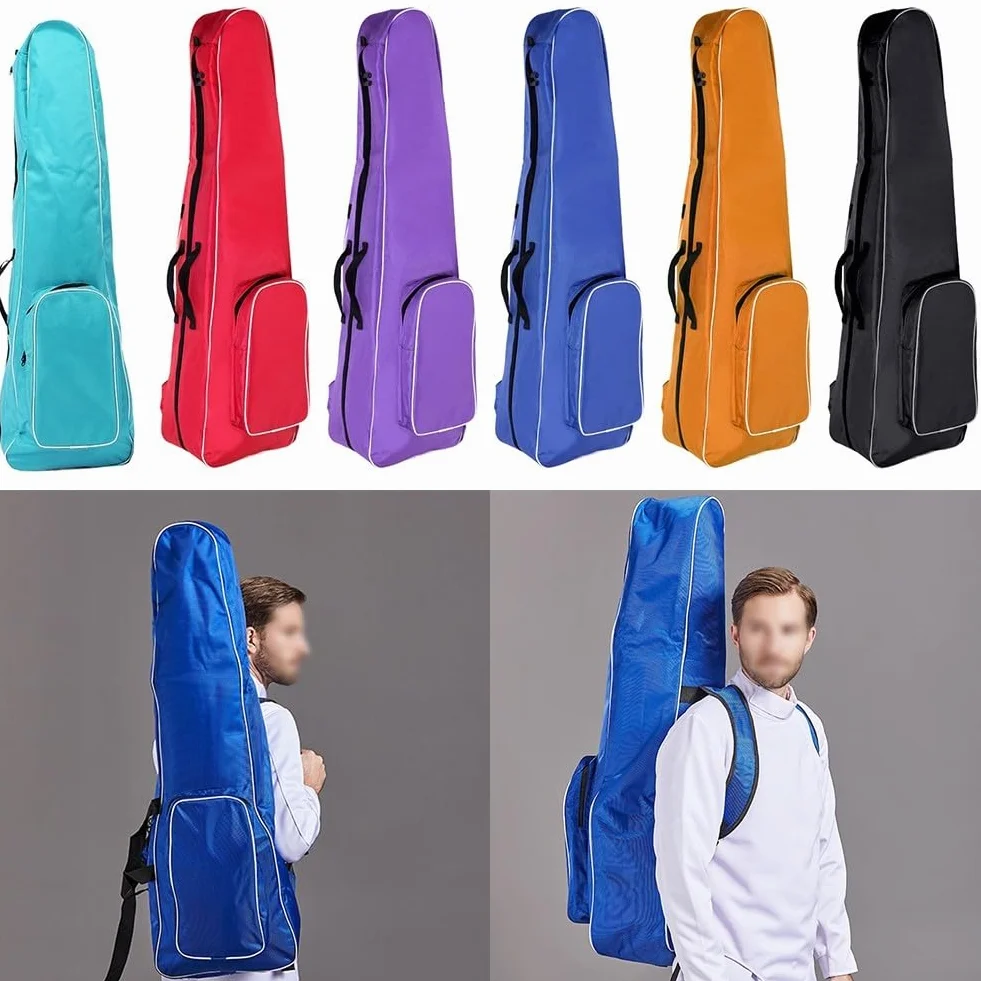 Yhenlovtt Bolsa de almacenamiento de esgrima para espada y equipo de aluminio 1680D, tela Oxford, portátil, bolsa de espada hema, mochila para esgrima, traje de espada y máscara
