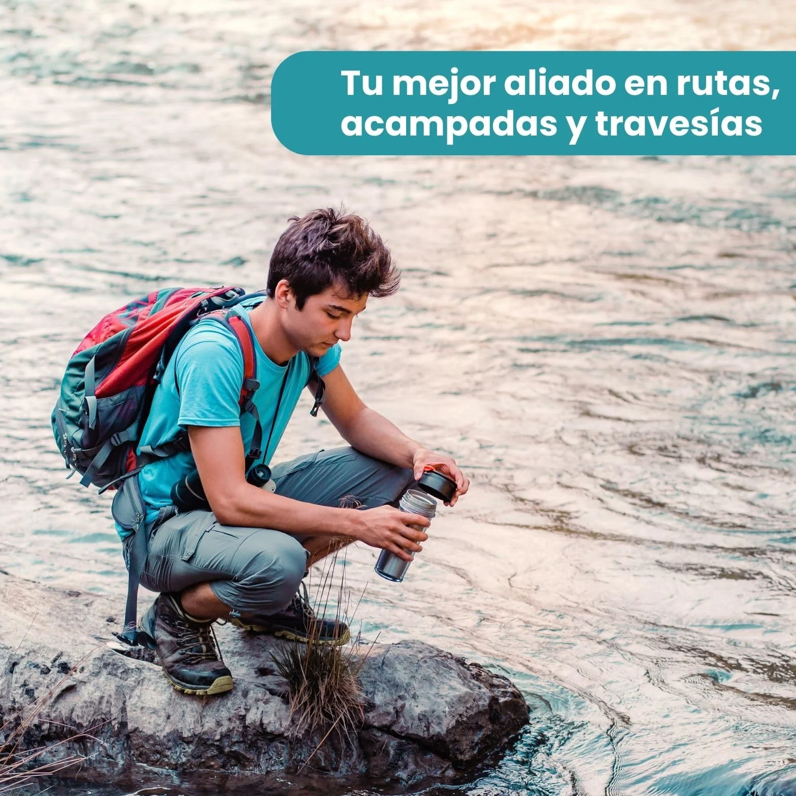 AWAKING Pack 2 x 48 Pastillas Potabilizadoras de Agua | Tratamiento hasta 19.200 Litros | 200L por Pastilla | Ideal para Depósitos, Bidones y Caravanas.
