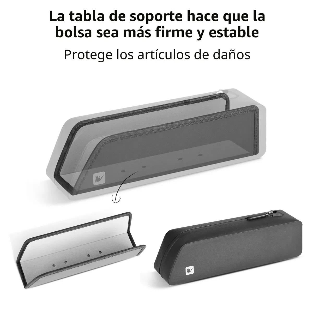 Rhinowalk Bolsa de tubo superior para bicicleta, accesorio impermeable y estable para marco de bicicleta