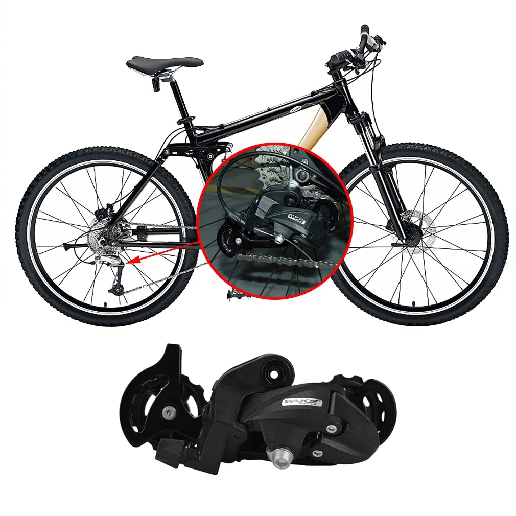 CYSKY Desviador Trasero 6/7/8/9/10/11 Velocidades Direct Mount para Bicicleta MTB Carretera