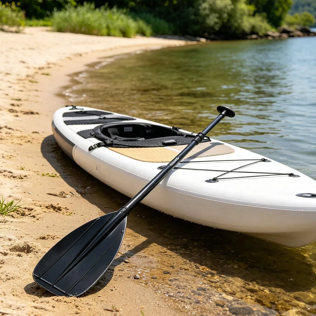 Genérico Pala Kayak | Tabla De Paddle Surf 2 Secciones Ligera Doble Cabeza - Pala de Kayak recreativa - para niños, Remo, Turismo, natación, Pesca, Lago, río, mar, Rafting