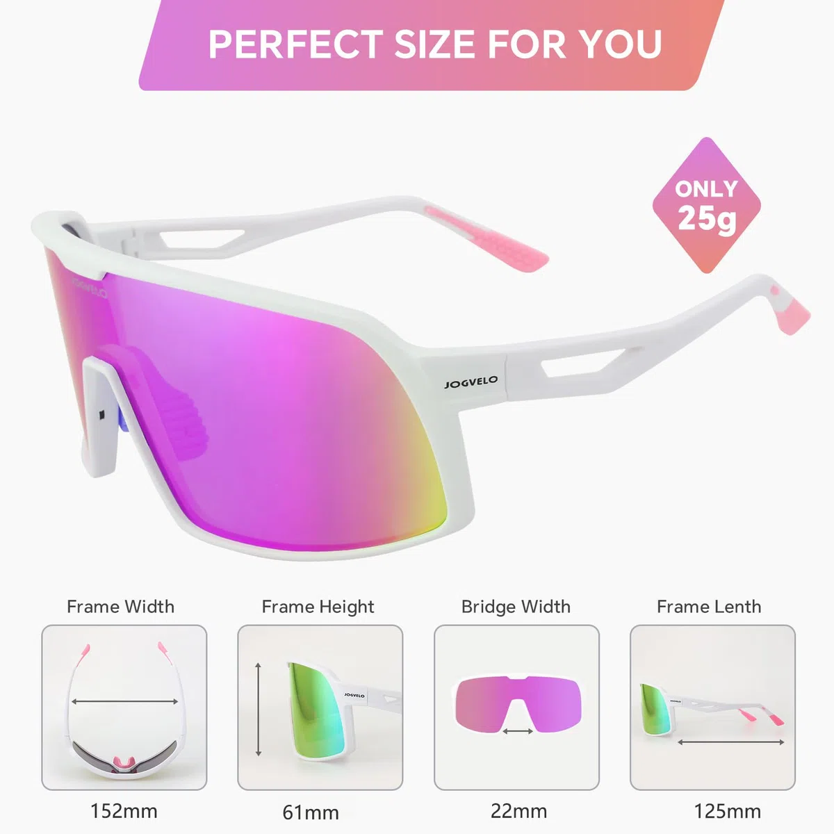 Gafas de sol polarizadas para ciclismo, protección UV400, para hombres y mujeres, para correr, pescar, conducir, béisbol