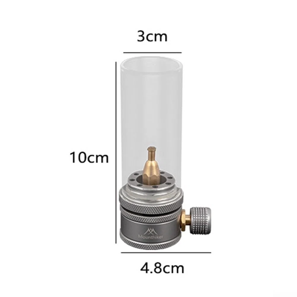 EasyByMall Luces de camping, farol de gas al aire libre, kit de luz de vela con barra de extensión de tanque vacío, para huracán, tormenta, interrupción (linterna de gas), WFPS4OH7CS78U029F6Z6CN