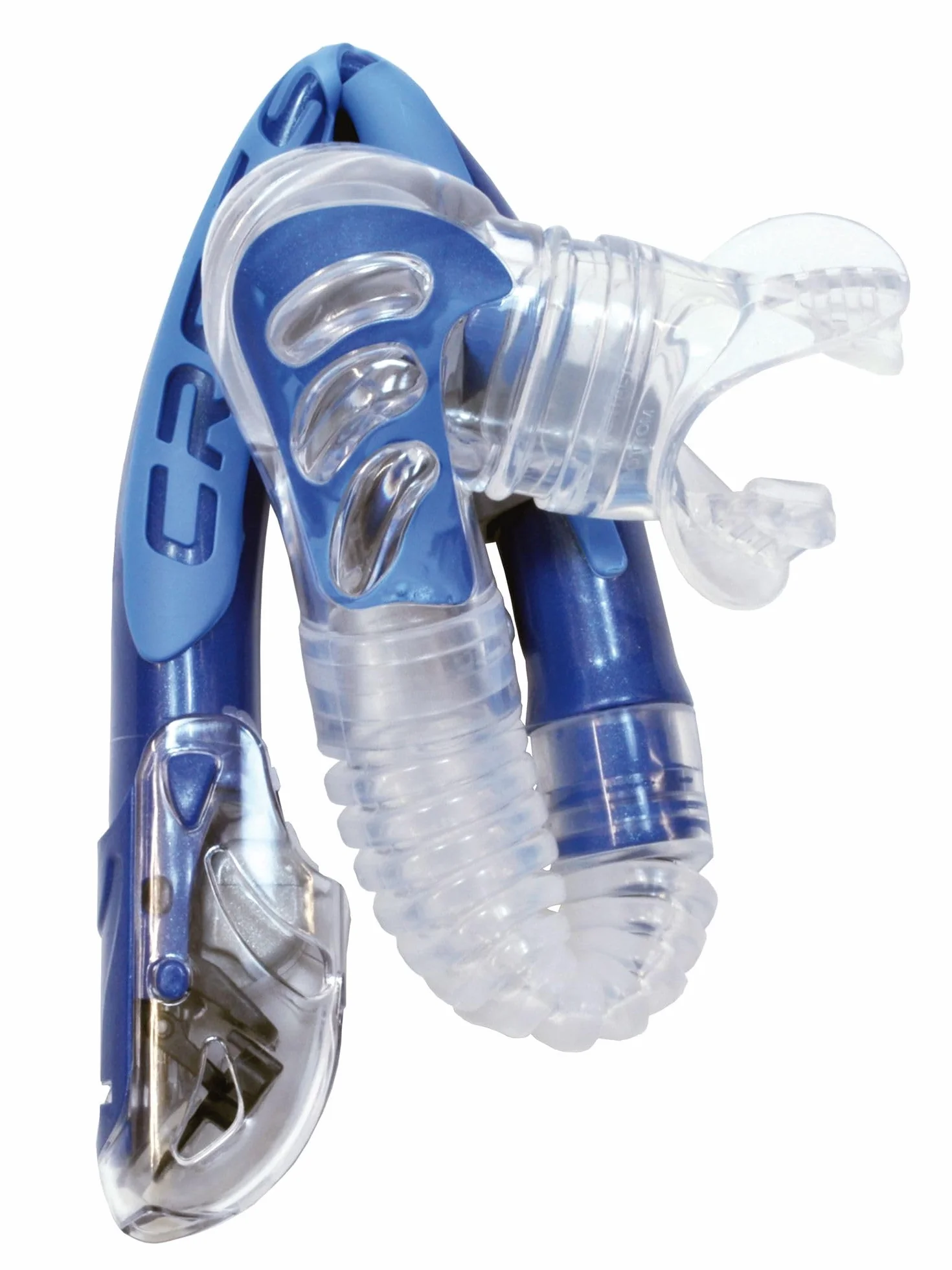 Cressi Alpha Ultra Dry Snorkel - Tubo Seco para Buceo, Apnea y Snorkel, Talla Única Unisex