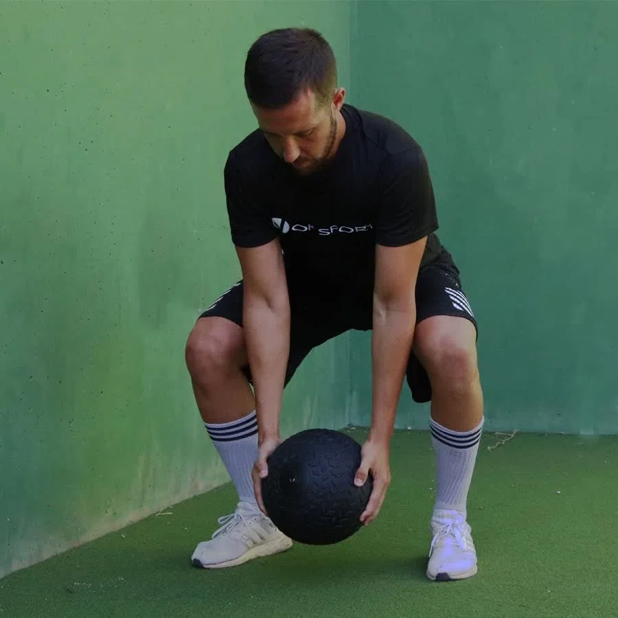 VIOK SPORT Slam Ball Balón Medicinal para Cross Training y Musculación - Entrenamientos Funcionales y Fuerza Explosiva - Disponible en 4, 7, 10, 15 y 20 kg