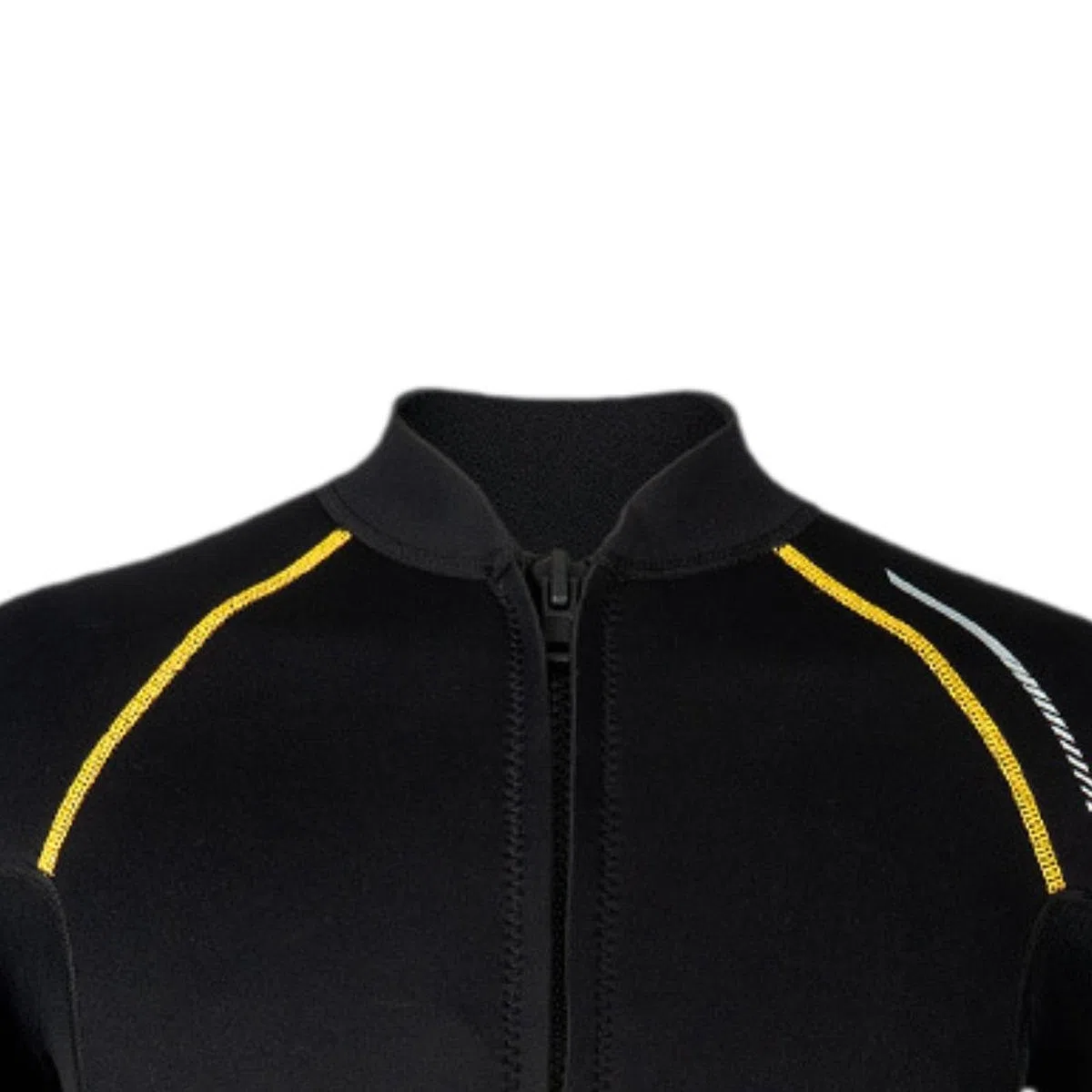 harayaa Chaqueta de Neopreno para Hombres, Traje de natación con Cremallera Frontal, 1.5 mm