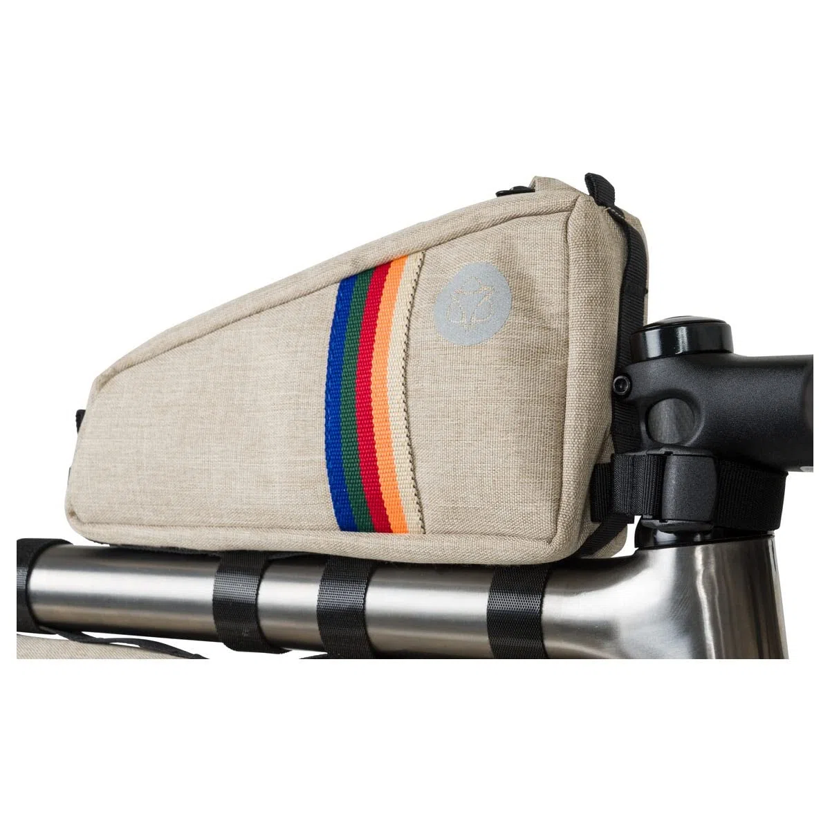 AGU Top-Tube Bolsa para el Cuadro Venture - Beige -