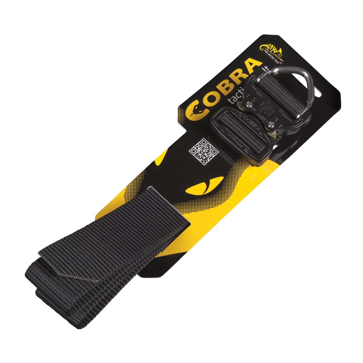 Helikon Hombres Cobra D-Ring (FX45) Táctica Cinturón Negro