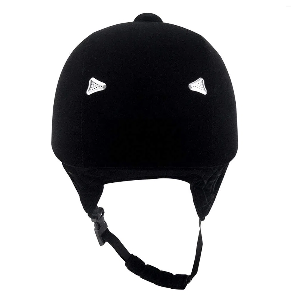 Mangen - Casco Ecuestre de Terciopelo para equitación