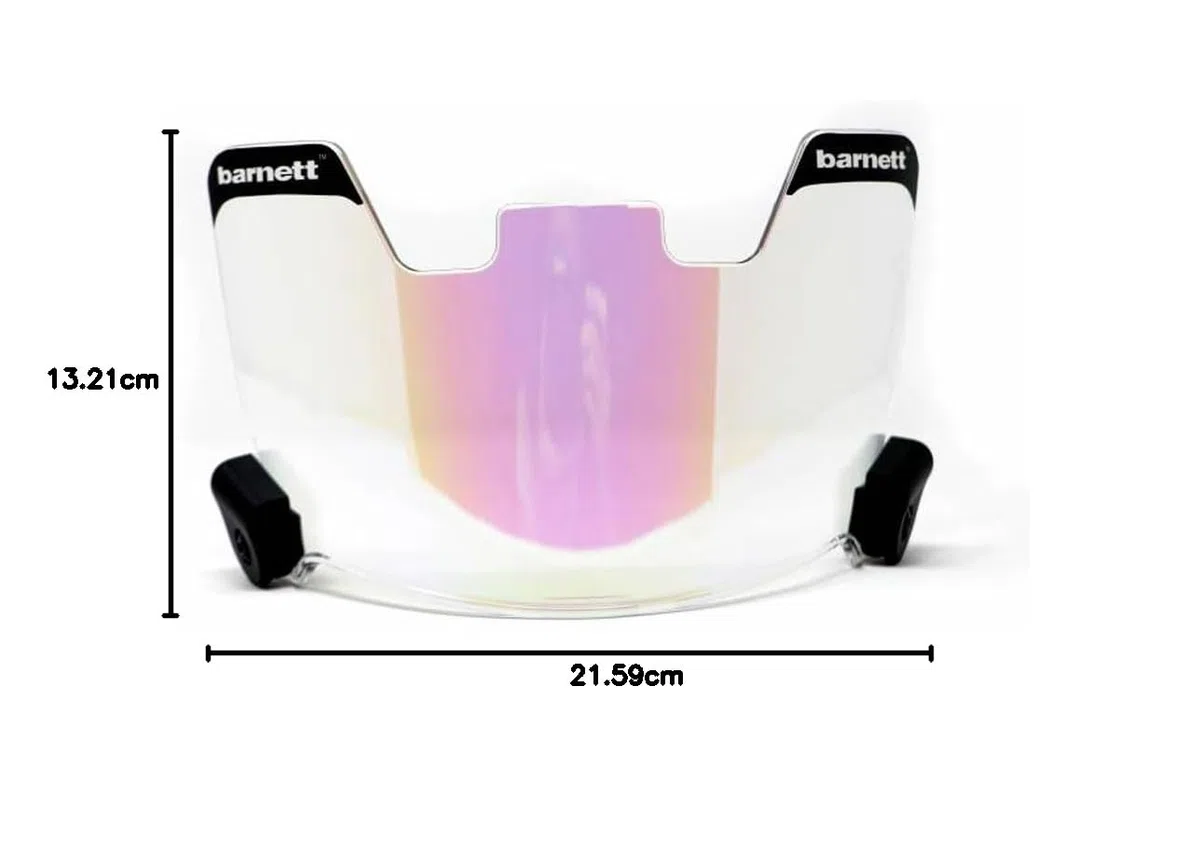 BARNETT Reve Visera REVO Naranja Casco de Fútbol Americano