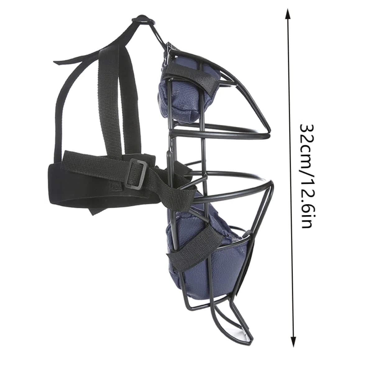 Catchers de Softball Helmet Suave de béisbol Acolchado Accesorios de béisbol de béisbol Ajustable Accesorios de béisbol de béisbol para niños de más de 8 años Adultos