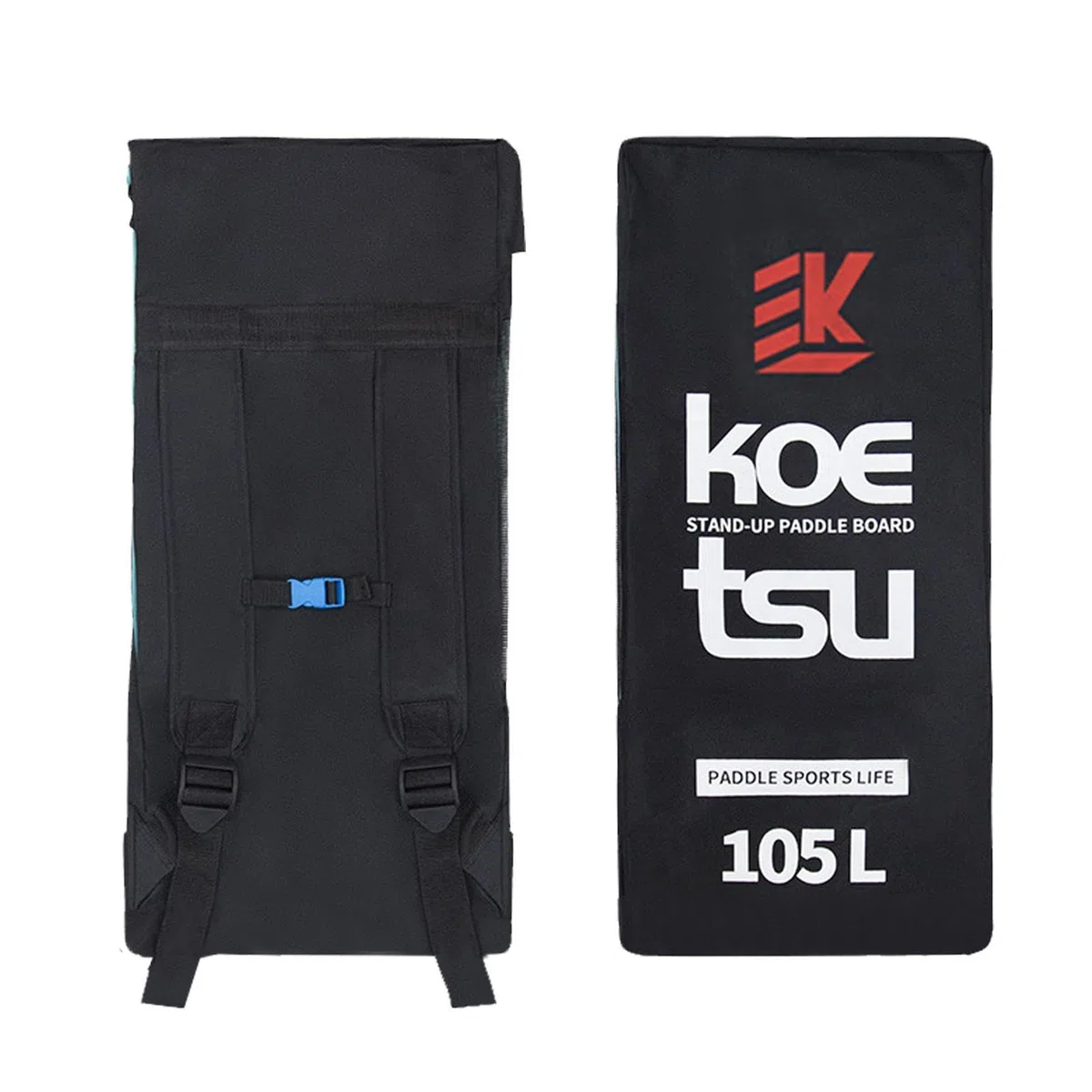 Mochila para Paddleboards,Tabla De Pádel Inflable | TablaStand Up Paddle con Capacidad 105L |, para Pádel Y Kayak Populares, Negro, Se référer au descriptif