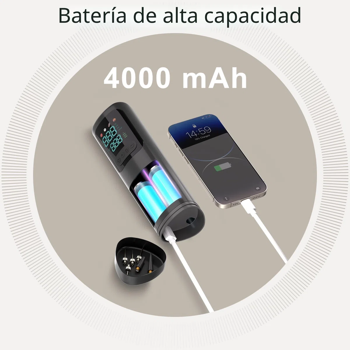 bomba de bola eléctrica, Bomba de aire portátil Bomba de bola inflador Agujas Con Medidor digital Para Balón de ejercicio Baloncesto Fútbol Balón de playa Balón de yoga Balón deportivo Bomba inflables