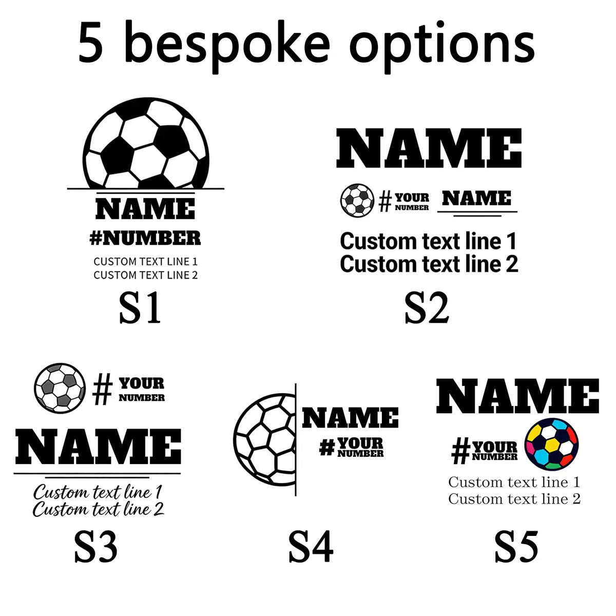 Balón de Fútbol Personalizado con Foto y Nombre, Recuerdo Personalizado de la Carrera Futbolística, Regalos de Fútbol para Hijo, Novio, Fanático del Fútbol, Papá, Entrenador, Cumpleaños, Graduaciones