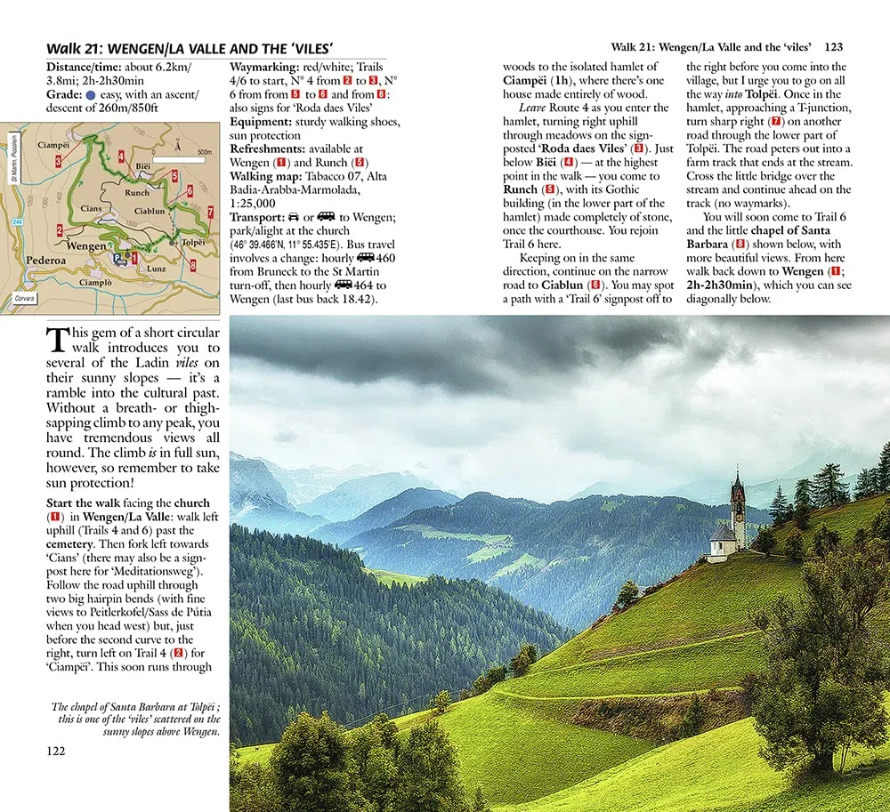 Dolomites Sunflower Walking Guide Vol 2 - Centre and East: 35 long and short walks with detailed maps and GPS from Val Gardena to Cortina (Sunflower Guides)