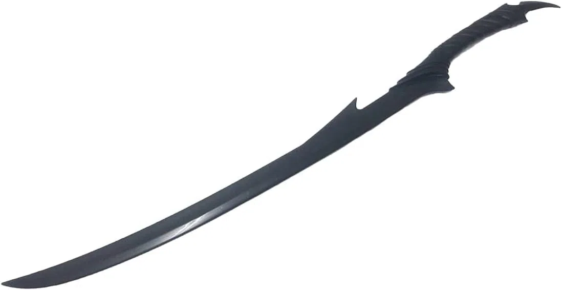 Espada de Arwen de polipropileno negro para artes marciales, 84,8 cm, color negro