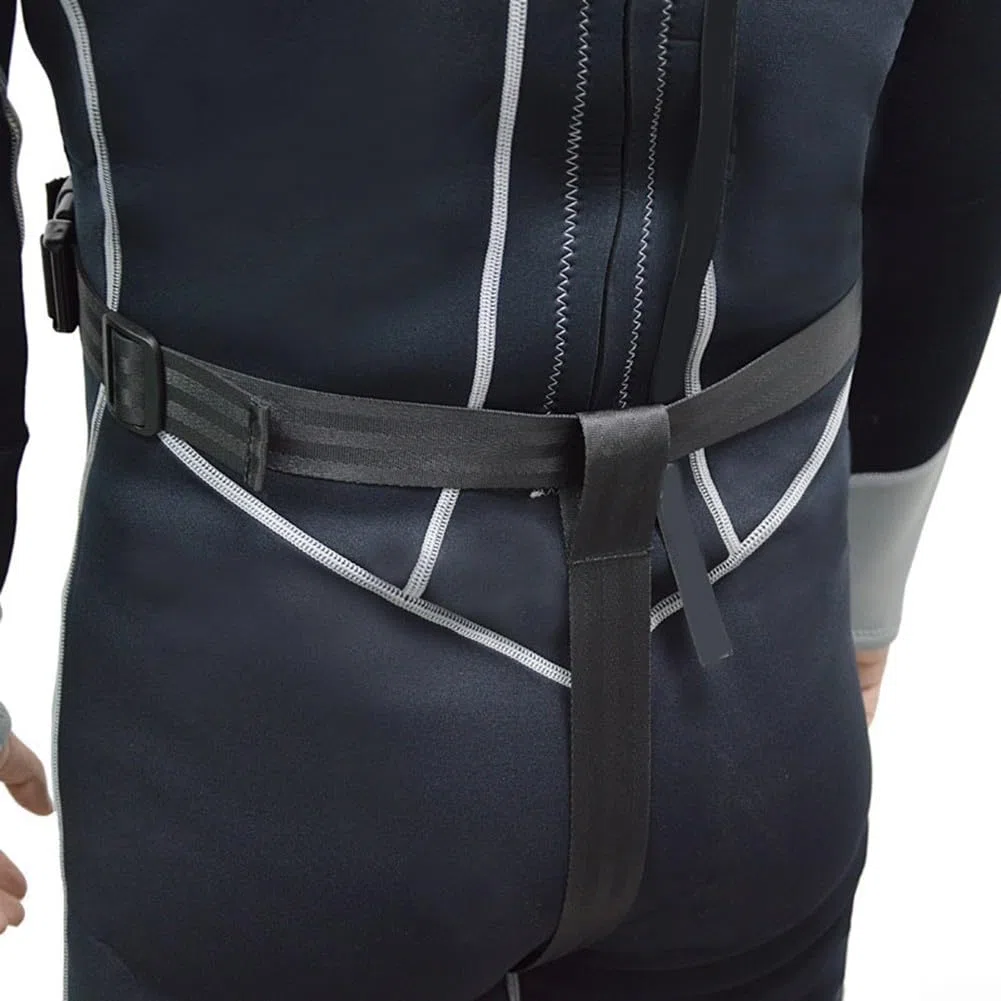DAZZLEEX Almohadilla de pecho de neopreno para arpón, almohadilla elástica para el pecho de caza, chaleco acolchado profesional para buceo, pesca