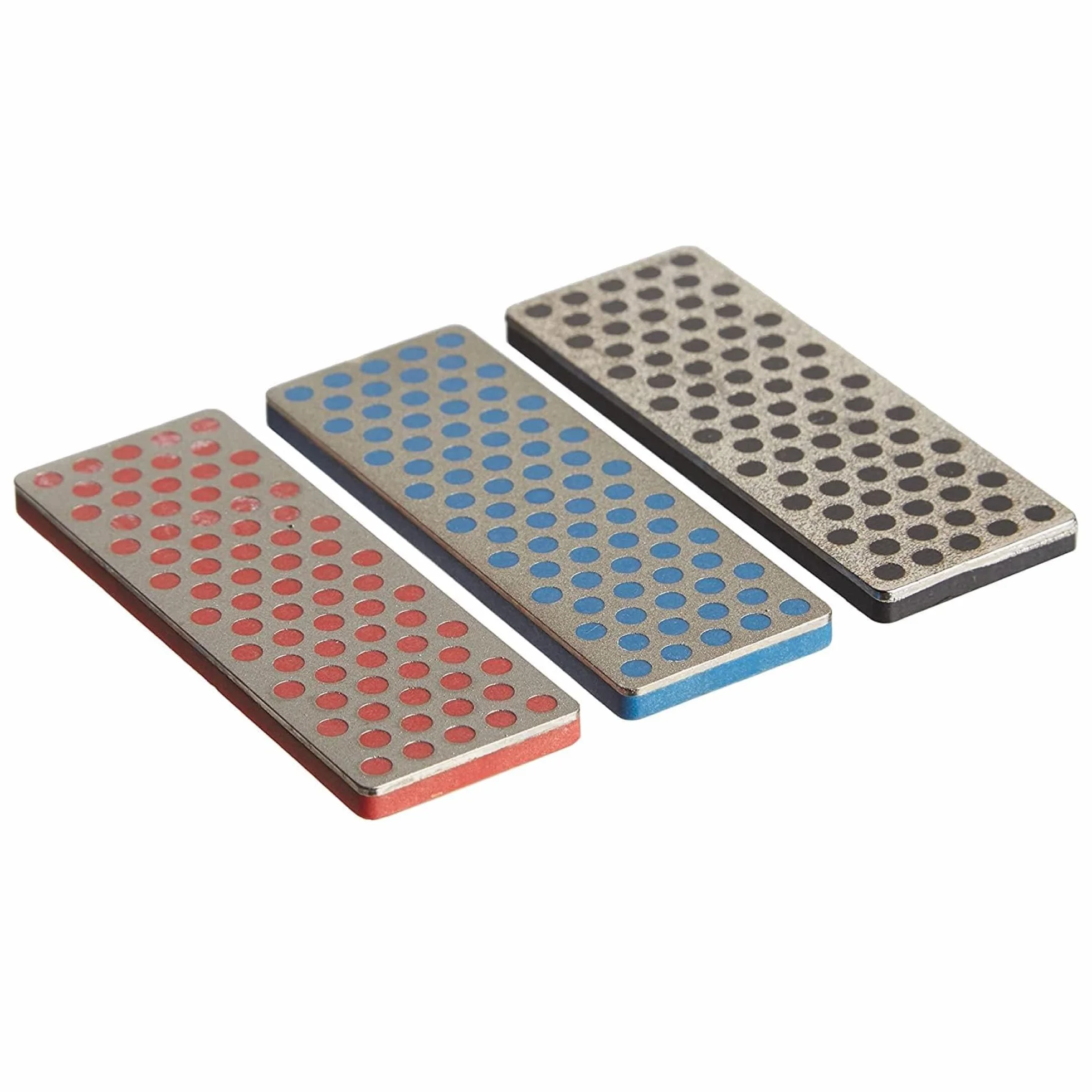 DMT Mini diamante WS7K - Piedra de afilar para esquís y snowboard, 70 mm, juego de 3 unidades
