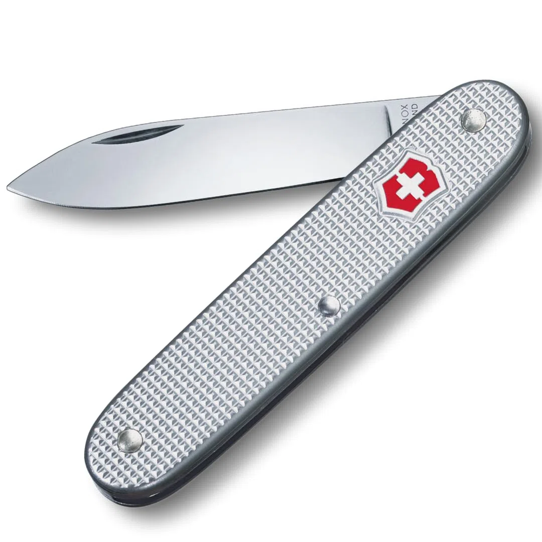 Victorinox Navaja suiza de bolsillo Swiss Army 1, Swiss Made, 1 función, acero inoxidable, color plata