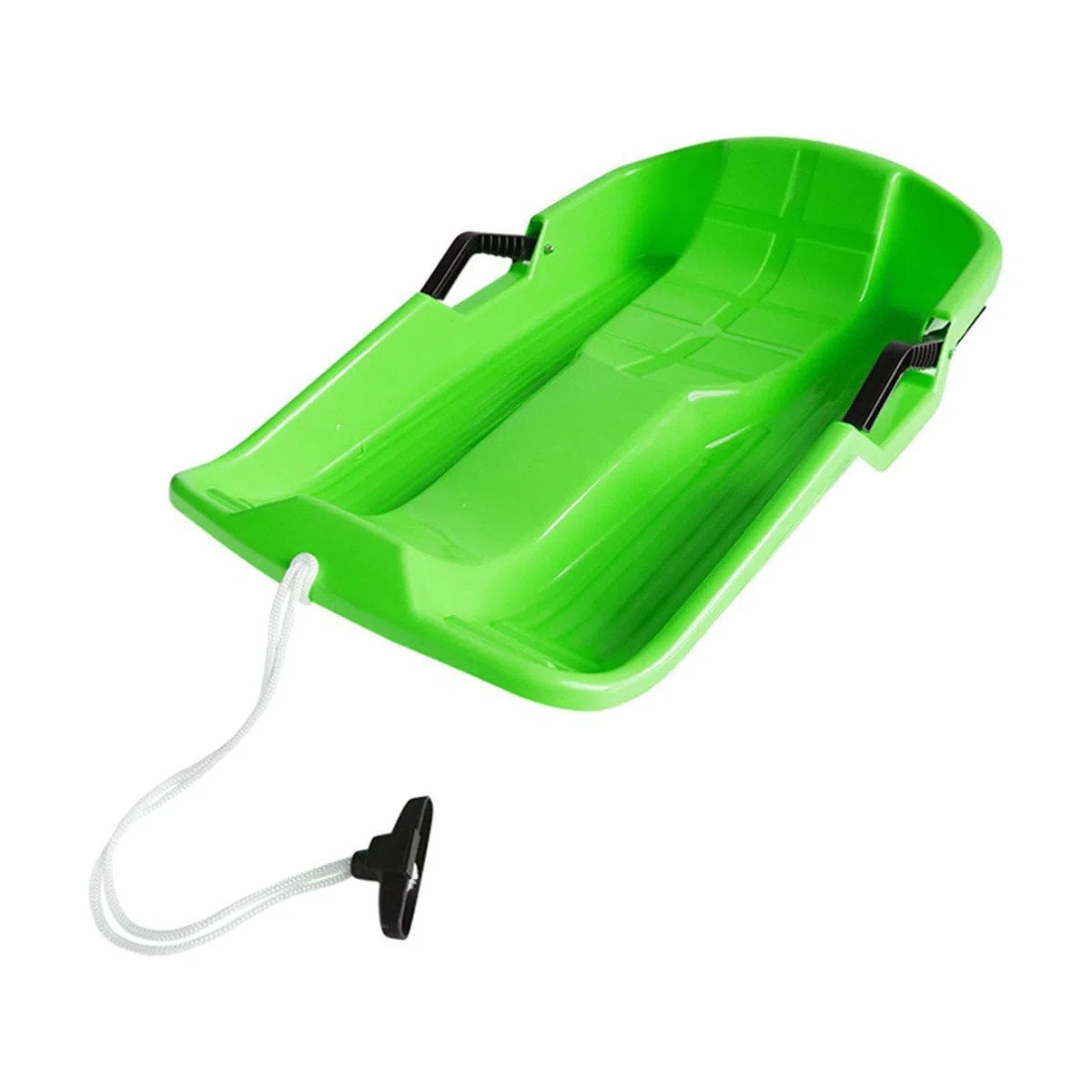 Trineo de Nieve de Polietileno Premium con Asas Cuerda para Esquiar y Patinar. Ideal para familias.