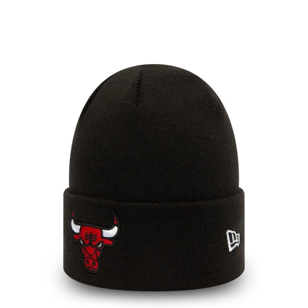 New Era Chicago Bulls NBA Essential Cuff Knit Negro Gorro
