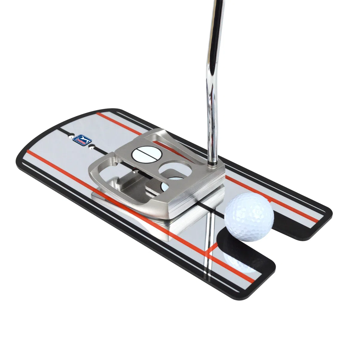PGA TOUR - Espejo para Putts de Golf, 4 Vistas Azul