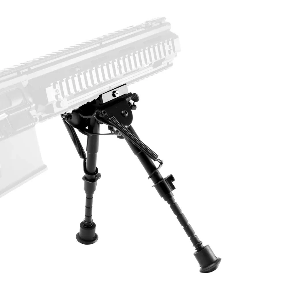 JASHKE Bípodes Plegables Ajustables 6 "-9" Adaptador de bípode táctico Incluido
